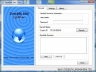 ZoneEdit Dns Updater screenshot